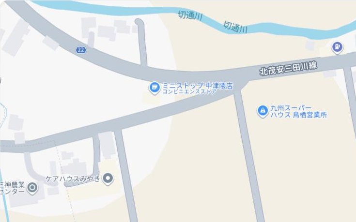 佐賀危険物倉庫の所在地を示す地図